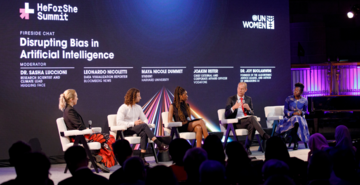 Panel 2 at HeForShe Summit 