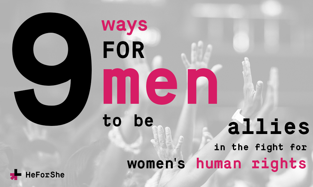 9 women in men