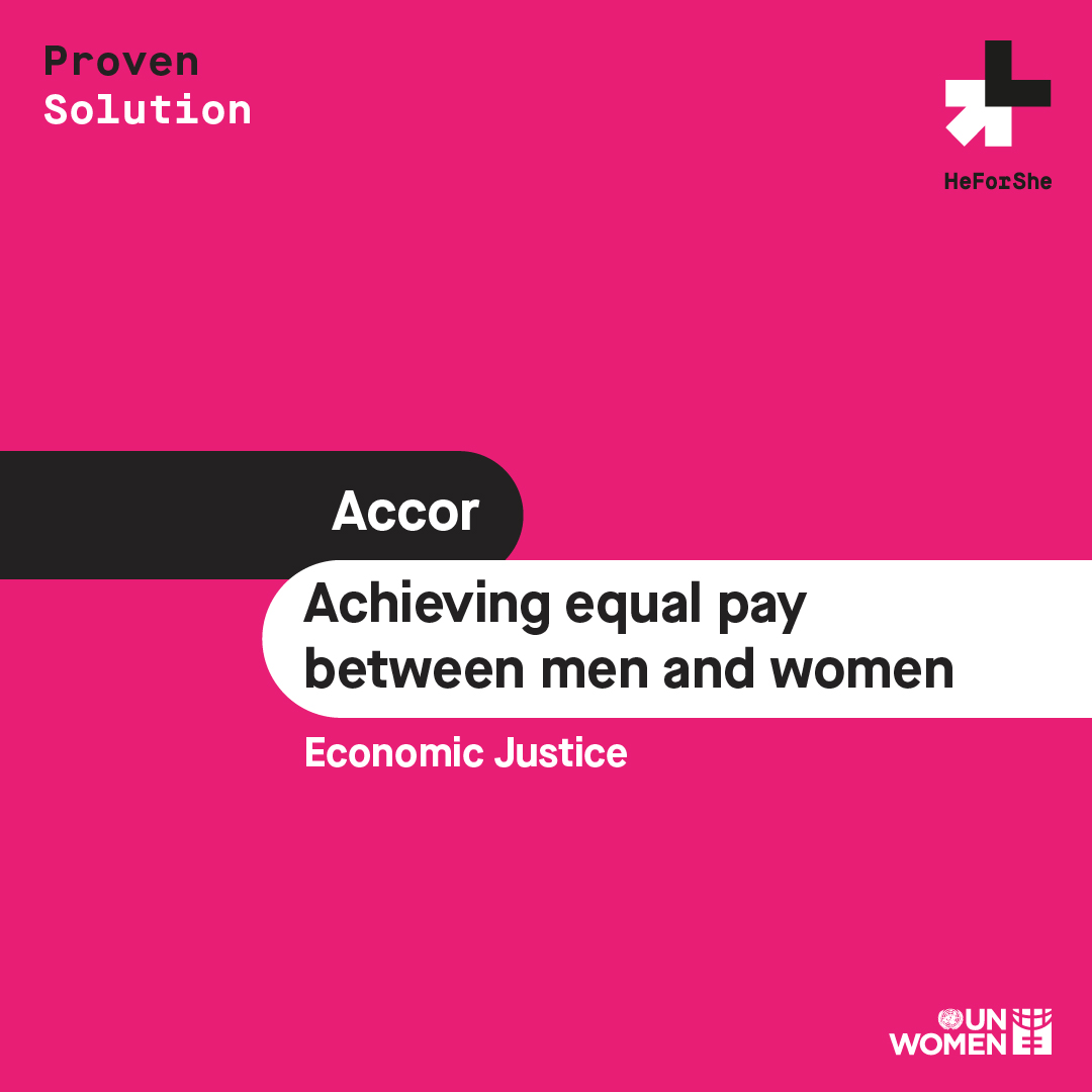 Image showing solution title of Achieving equal pay between men and women