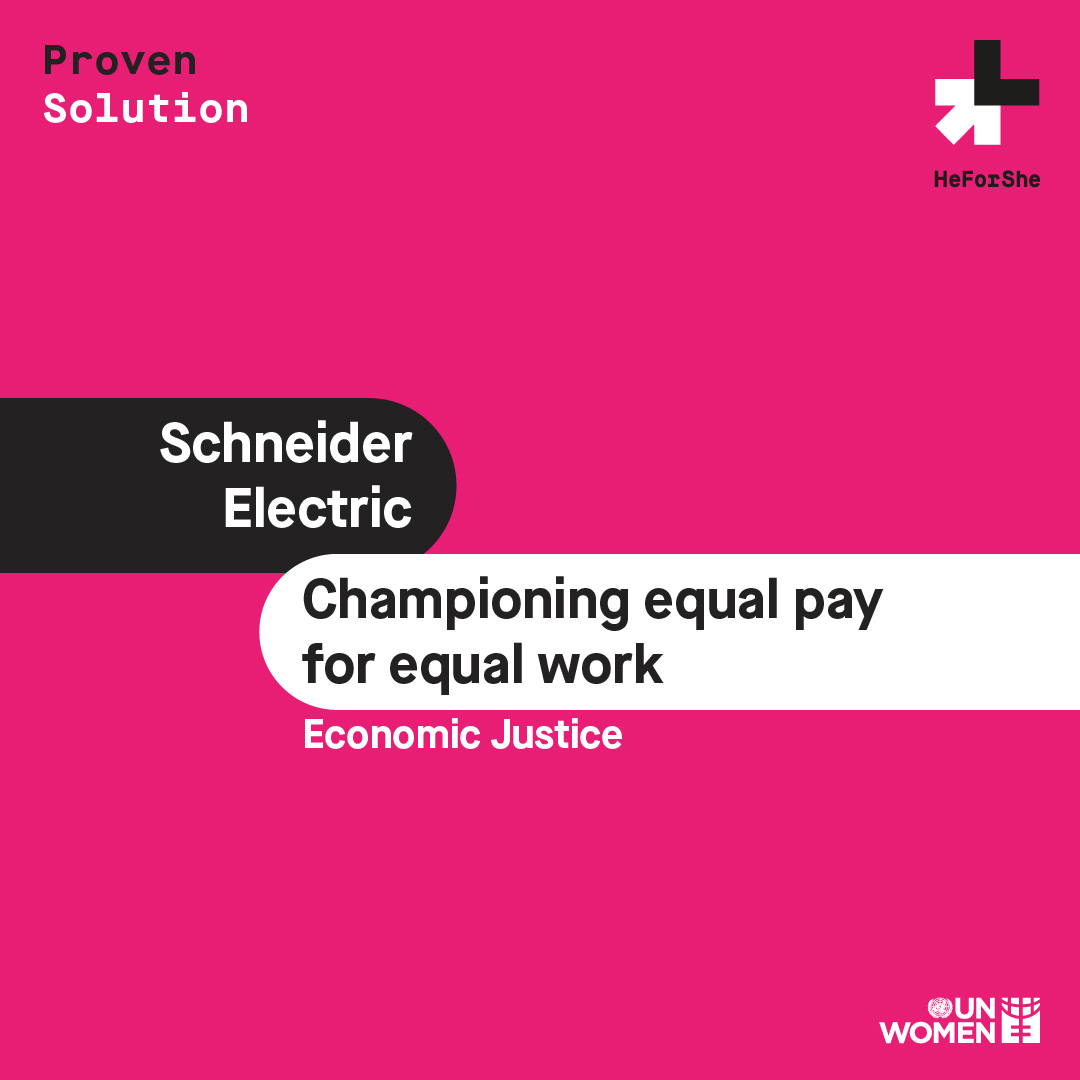 Image showing solution title of Championing equal pay for equal work