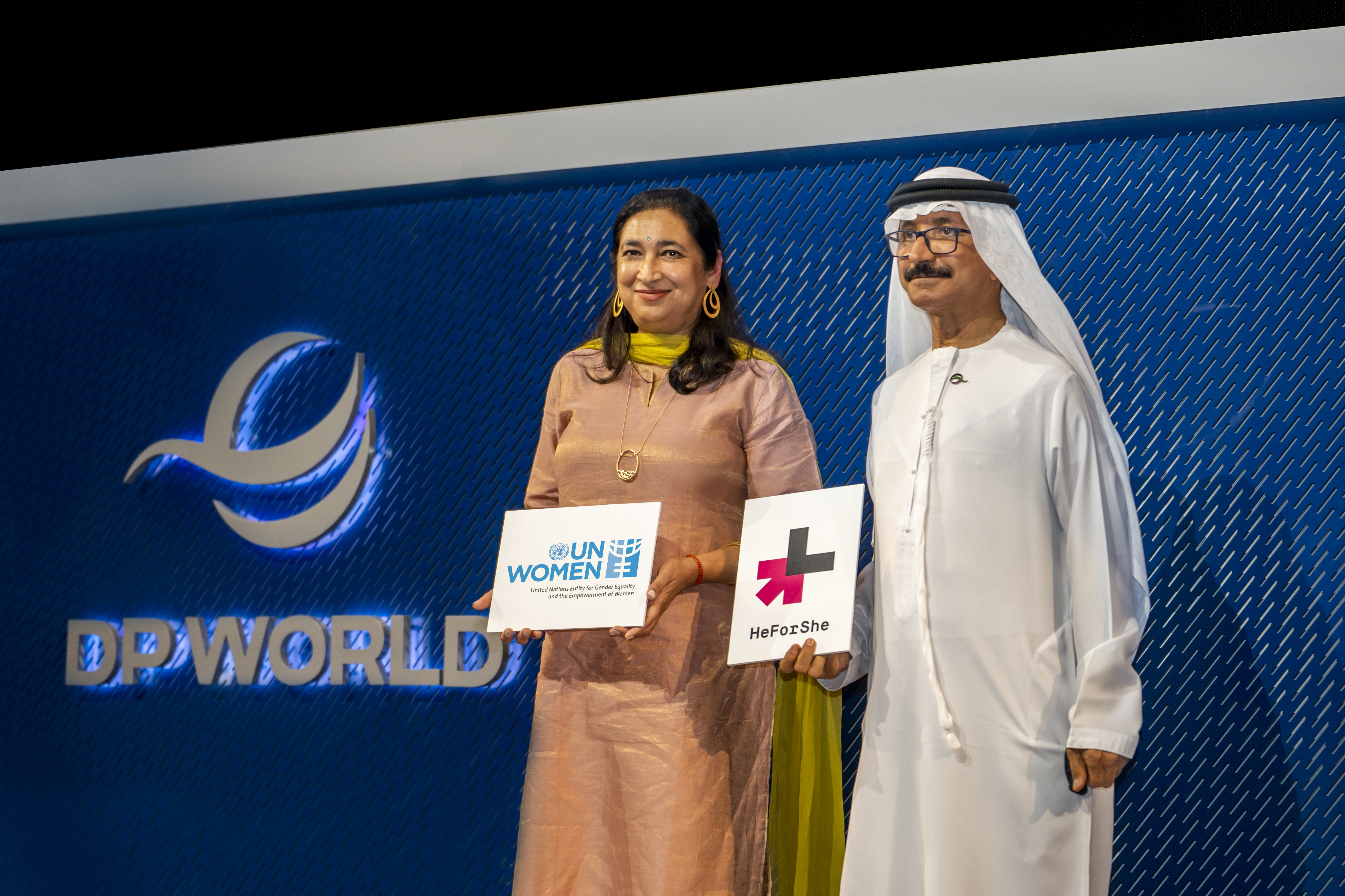 UN WOMEN ANNOUNCES DP WORLD GROUP CHAIRMAN AND CEO AS THE MIDDLE EAST'S  FIRST HeForShe CHAMPION FOR GENDER EQUALITY