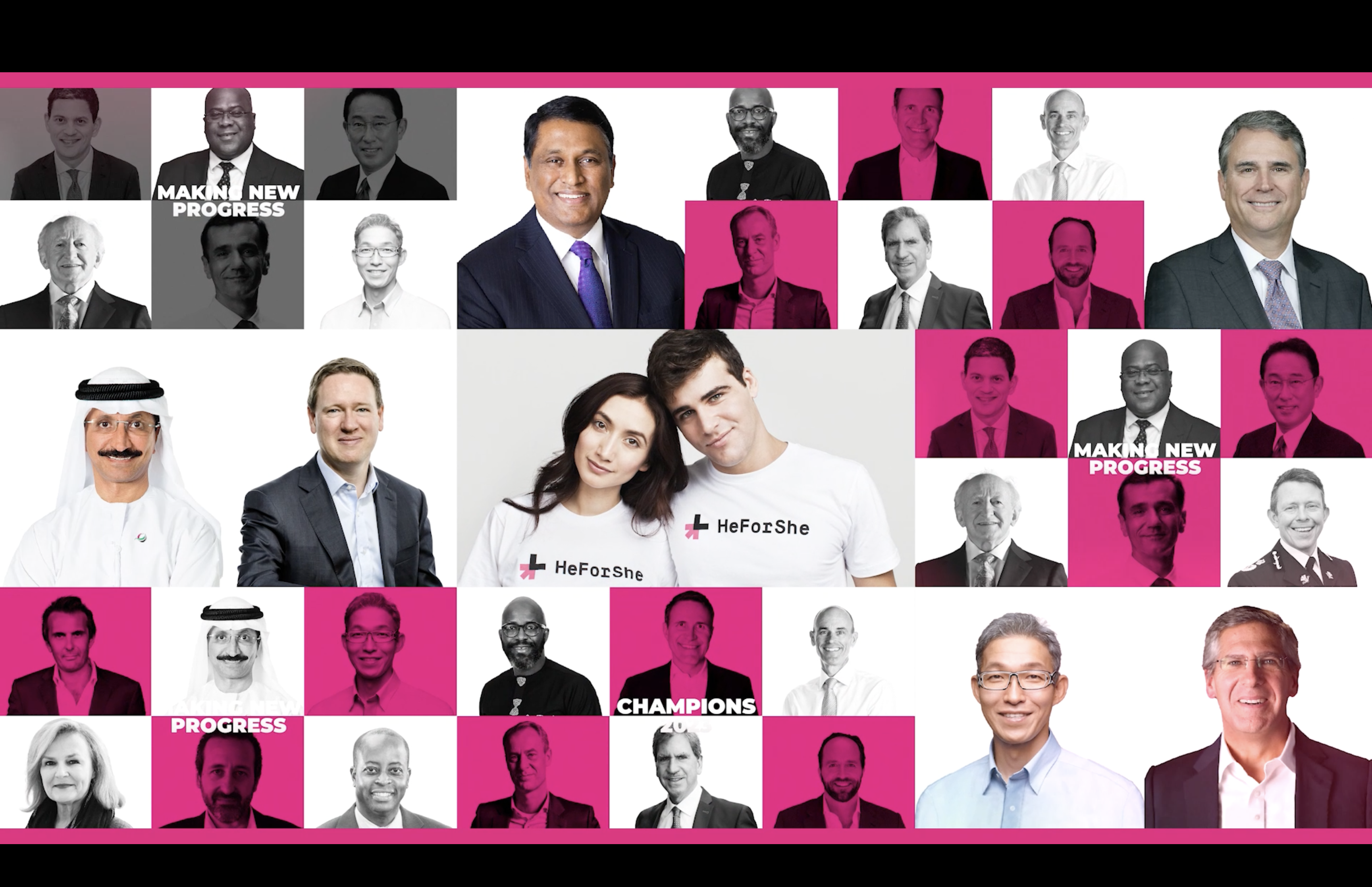 HeForShe Alliance Champions