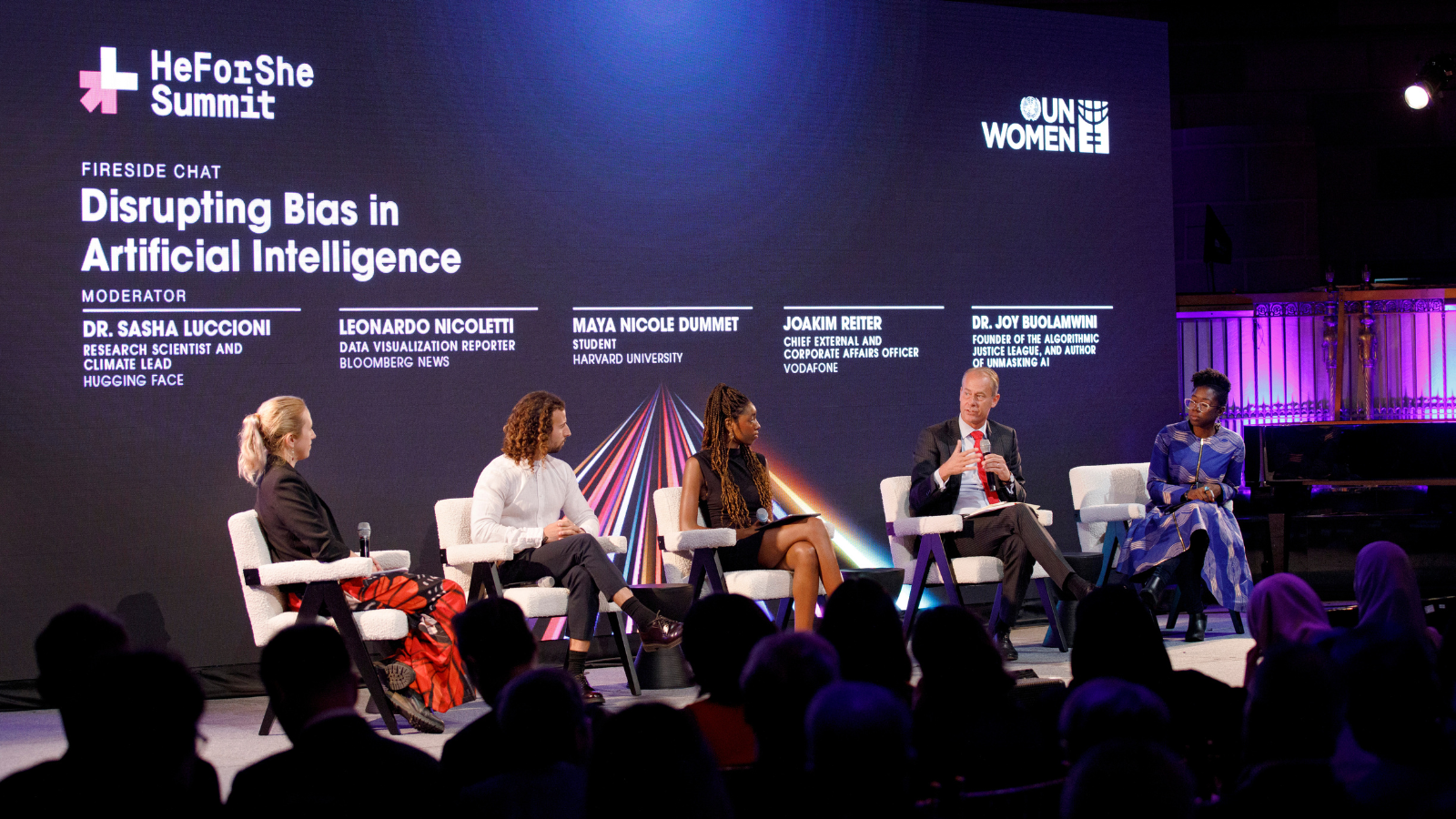 Panel 2 at HeForShe Summit 