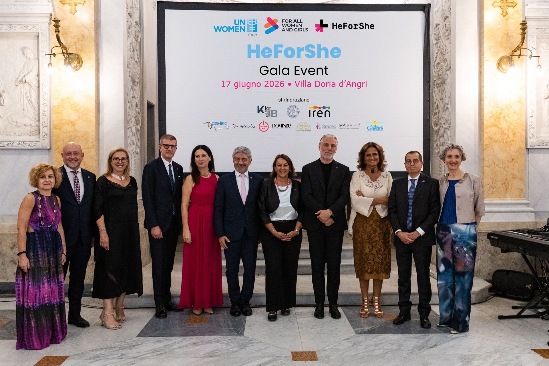 HeForShe Italy Gala 2