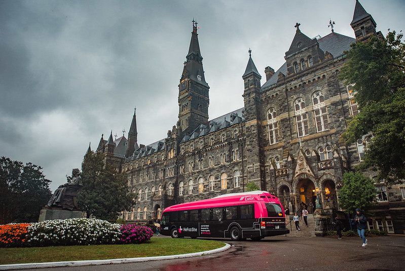 HeForShe 2018 East Coast Get Free Tour, Georgetown University)