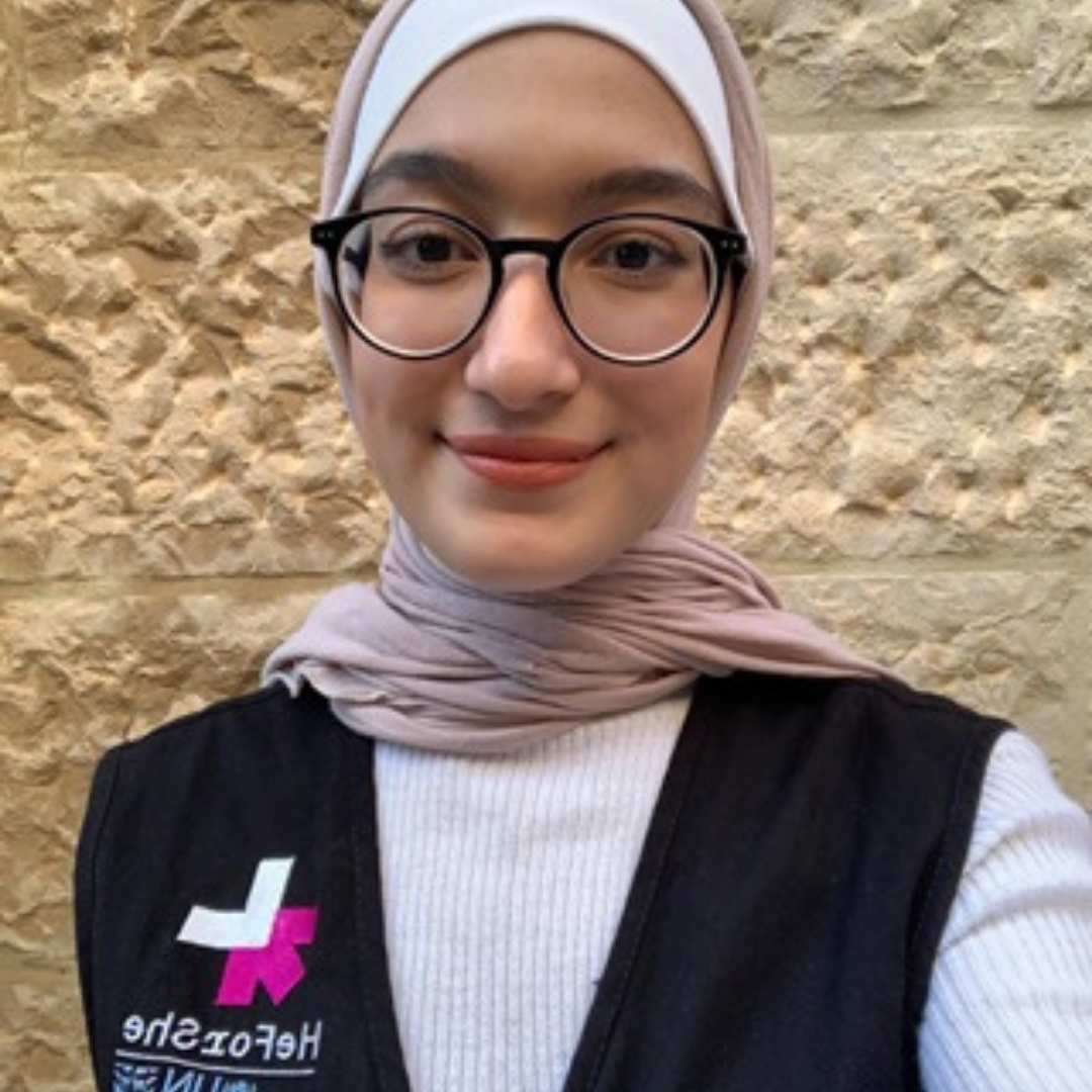 Jana Qudah, 17, is a member of the HeForShe club at the Jubilee School in Jordan, where she leads the social media team. Photo: UN Women/Jana Qudah