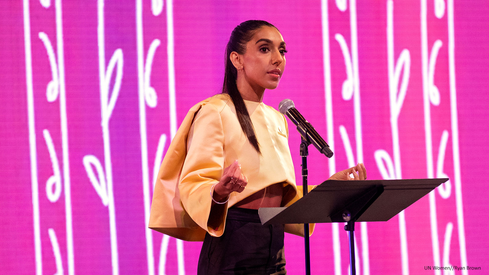 Rupi Kaur HeForShe Summit