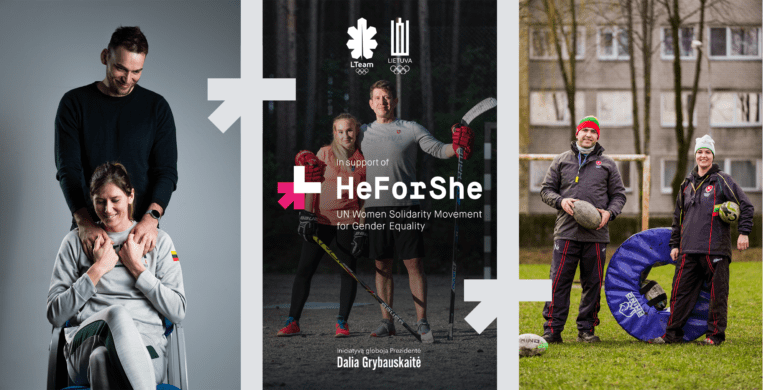 male and female lithuanian athletes