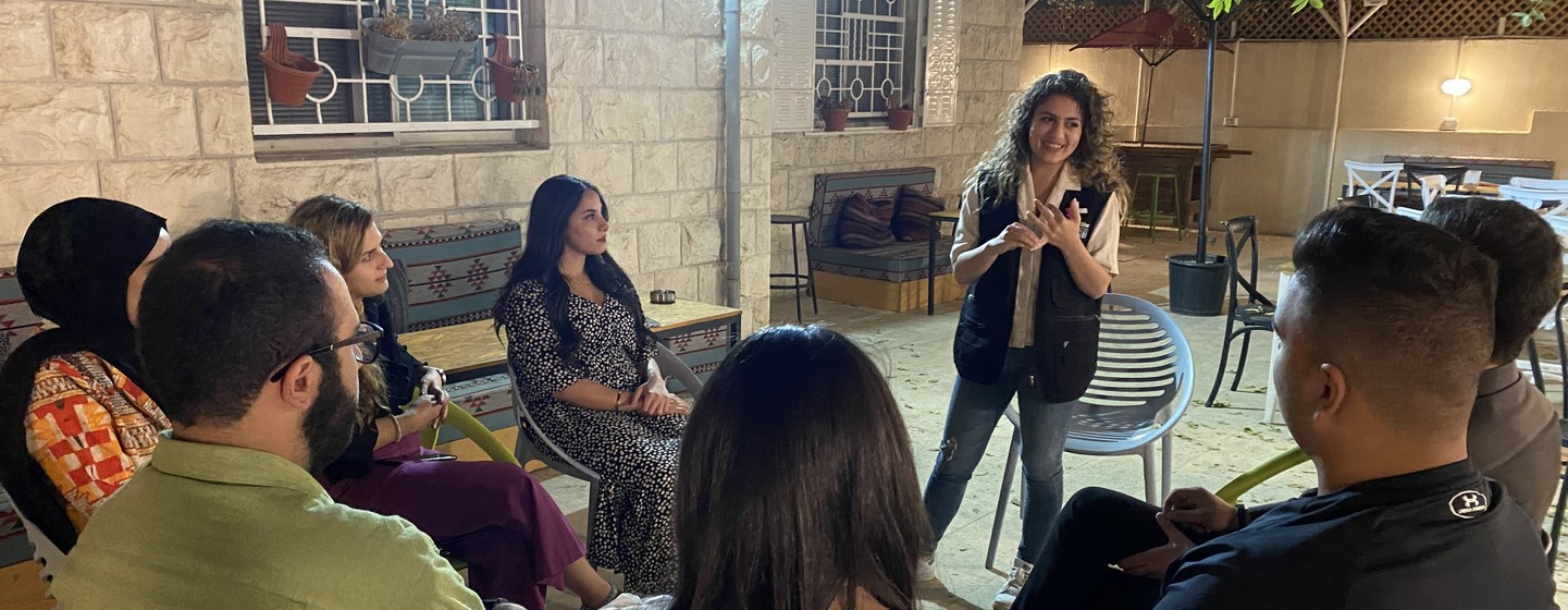 Balqees Shahin is a volunteer with HeforShe in Jordan