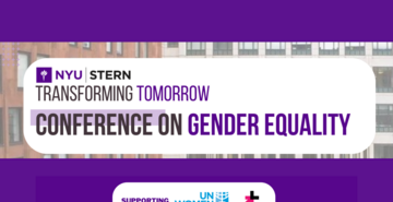 NYU Stern Gender Equality Conference